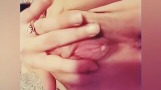 Tight pussy spinner shows off sexy bod then squirts on the camera - porn video