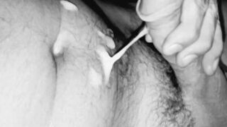 cumshot on stomach - porn video