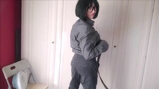 beautiful and whore even dressed as a man - porn video